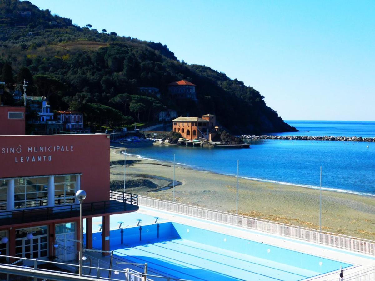 Trilocale Con Meravigliosa Vista Mare, Levanto Zewnętrze zdjęcie