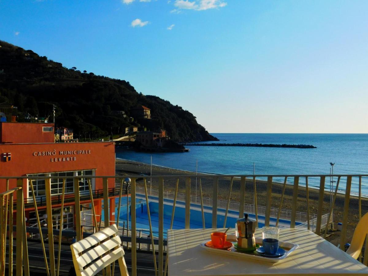 Trilocale Con Meravigliosa Vista Mare, Levanto Zewnętrze zdjęcie